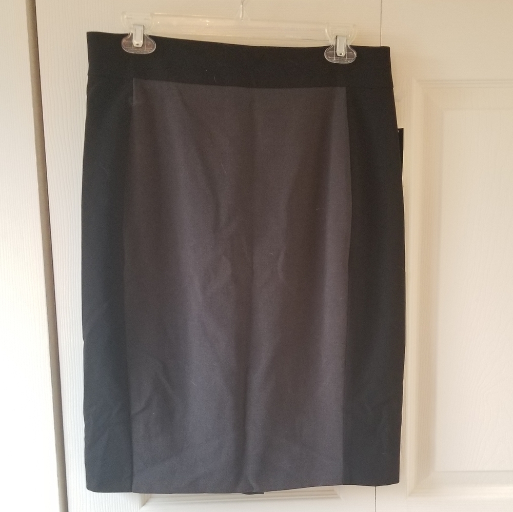 Color block pencil skirt, NWT